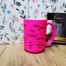 Kubek NEON 'Moje Zaklęcia' – Magiczny Kubek 330ml lub 450ml