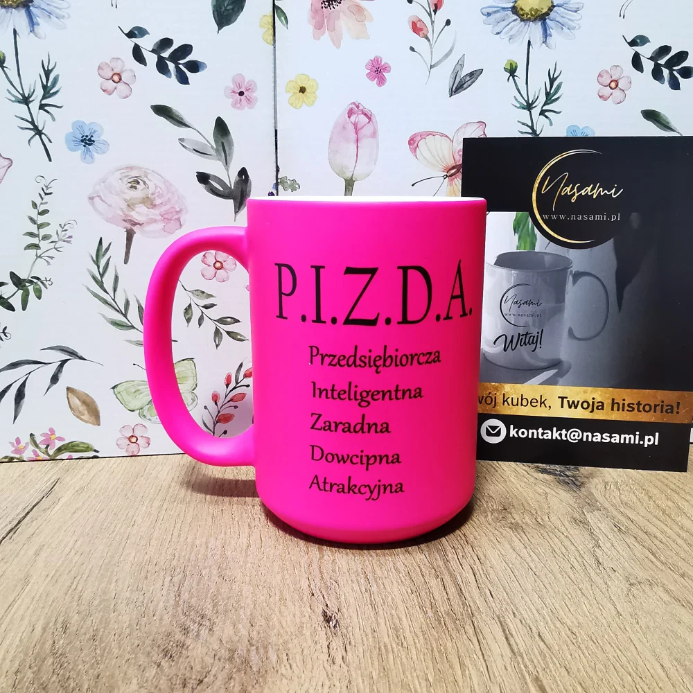 Becher - P.i.z.d.a NEON 330ml oder 450ml