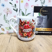 Kubek "MAMA - Miłość, Zaufanie, Pomoc, Wsparcie"