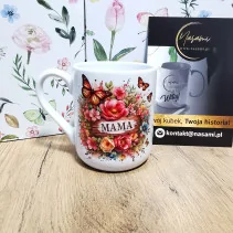 Kubek "MAMA - Miłość, Zaufanie, Pomoc, Wsparcie"