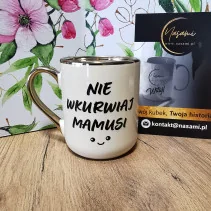 Elegancki Kubek "Nie wkurwiaj Tatusia"