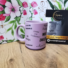 Kubek Pastelowy 'Moje Zaklęcia' 330ml