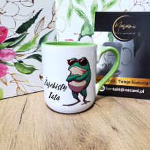 Tasse - "Froschpapa" + Frosch