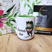 Tasse - "Froschpapa" + Frosch