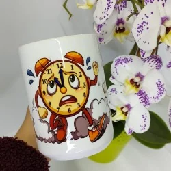 Tasse - Für Zuspätkommer "Besser spät als nie."