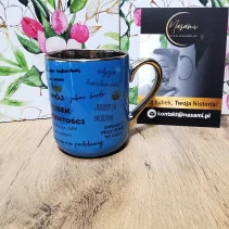 Elegancki Kubek "Mój kubek zajebistości" wersja męska