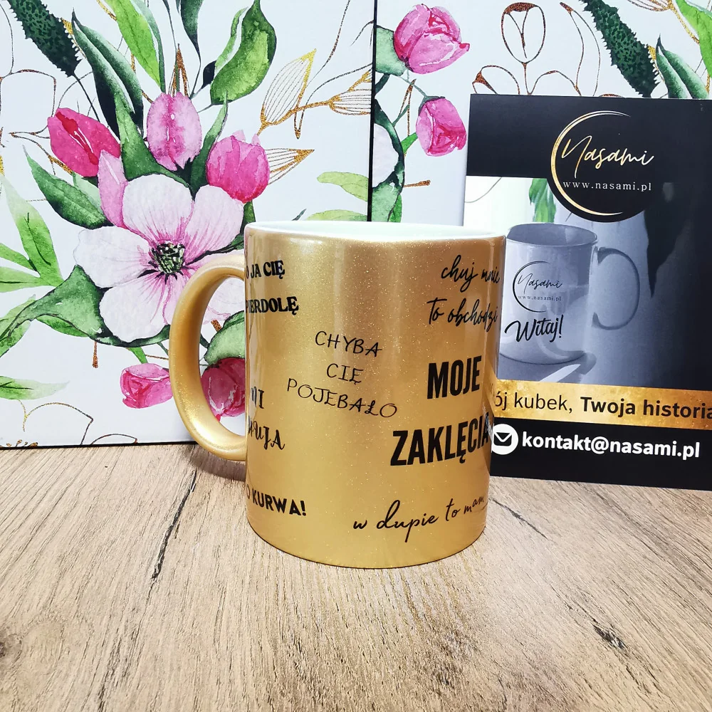 Kubek „Moje Zaklęcia” – Perłowy 330 ml