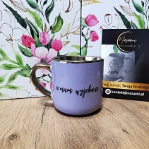 Elegancki Kubek "mam wyjebane" Prezent na urodziny dla ciebie