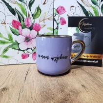 Elegancki Kubek "mam wyjebane" Prezent na urodziny dla ciebie