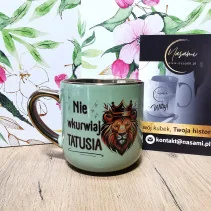 Edle Tasse "Don't Piss Dad Off" + LÖWE
