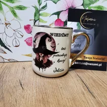 Kubek - Wiedźmy też potrzebują kawy imię Elegancki 330ml/400ml