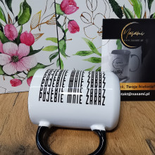 Tasse - Ich werde mich verarschen lassen (Muster, Streifen)