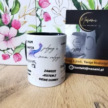 Tasse - "My Mug of Awesomeness" männliche Version + Name