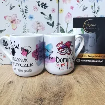 Kubek - "Najlepsza Fryzjerka / Królowa nożyczek" + imię