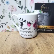 Kubek - "Najlepsza Fryzjerka / Królowa nożyczek" + imię