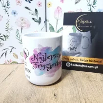 Kubek - "Najlepsza Fryzjerka / Królowa nożyczek" + imię