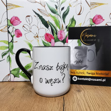 Tasse „Kennst du die Geschichte von der Schlange? SSSSSSSSSS… verpiss dich“