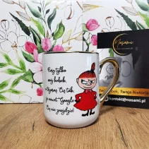 Edle Tasse „Just Move My Mug“ – ein perfektes Geschenk