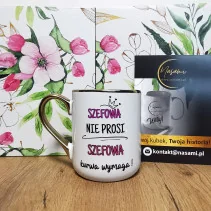 Edle Tasse "Der Chef fragt...