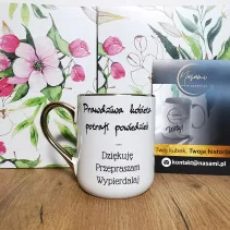 Elegancki Kubek "Prawdziwa...