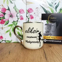 Elegancki kubek „eliksir...