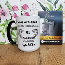 Eine Tasse mit der...
