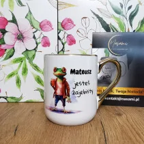 Elegancki kubek 'Imię -...