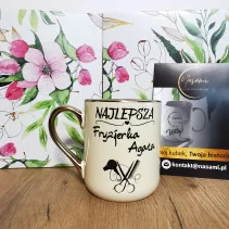 Edle Tasse "Bester Friseur...