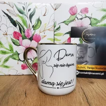 Elegancki kubek „Damą sie...