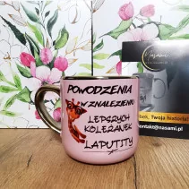 Elegancki kubek „Powodzenia...