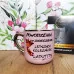Elegante Tasse "Viel Glück...
