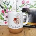 330ml Becher mit Deckel und...