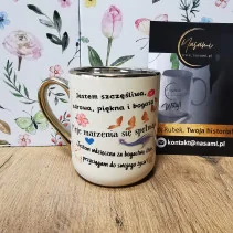 Eleganter Becher „Meine...