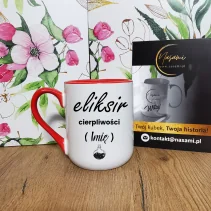 Tasse „Elixier der Geduld +...