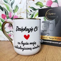 Elegante Tasse „Danke, dass...