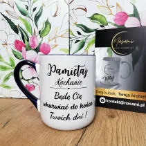 Tasse „Ich werde dich bis...