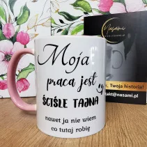 Kaffeetasse „Mein Job ist...