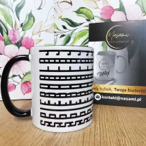 Tasse - Fuck off (Muster, Streifen)