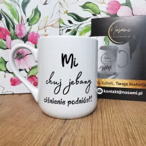 Breite Tasse "Mein...