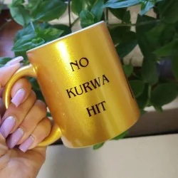 Perłowy kubek z napisem 'No...