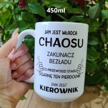 Kubek - Jam jest władca Chaosu Kierownik