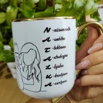 Kubek - "Wpisz Imie" elegancki 330ml/400ml